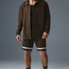 Edition Sueded Jacke – Espresso