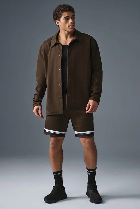 Edition Sueded Jacke – Espresso