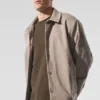Edition Sueded Jacke – Gravel