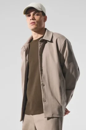 Edition Sueded Jacke – Gravel