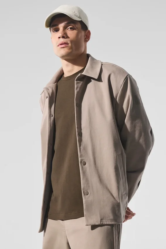 Edition Sueded Jacke – Gravel