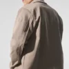 Edition Sueded Jacke – Gravel