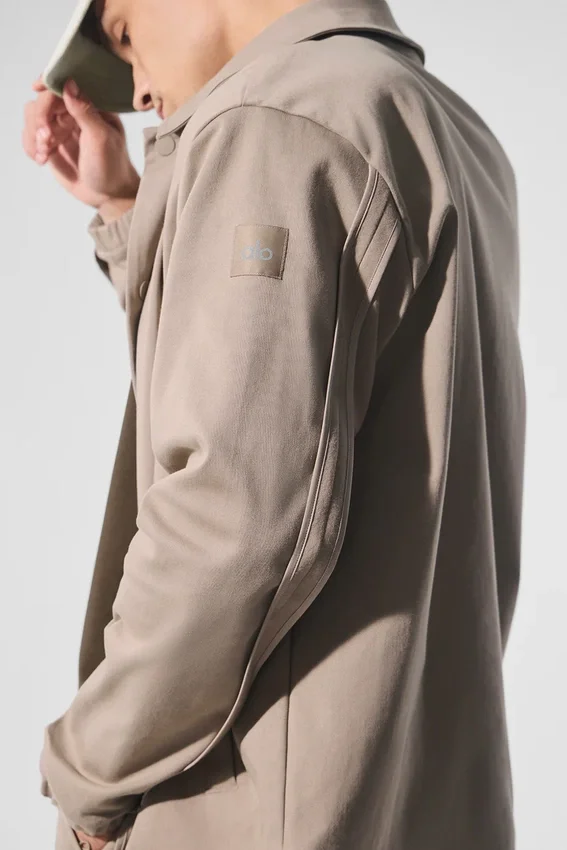 Edition Sueded Jacke – Gravel