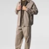 Edition Sueded Jacke – Gravel