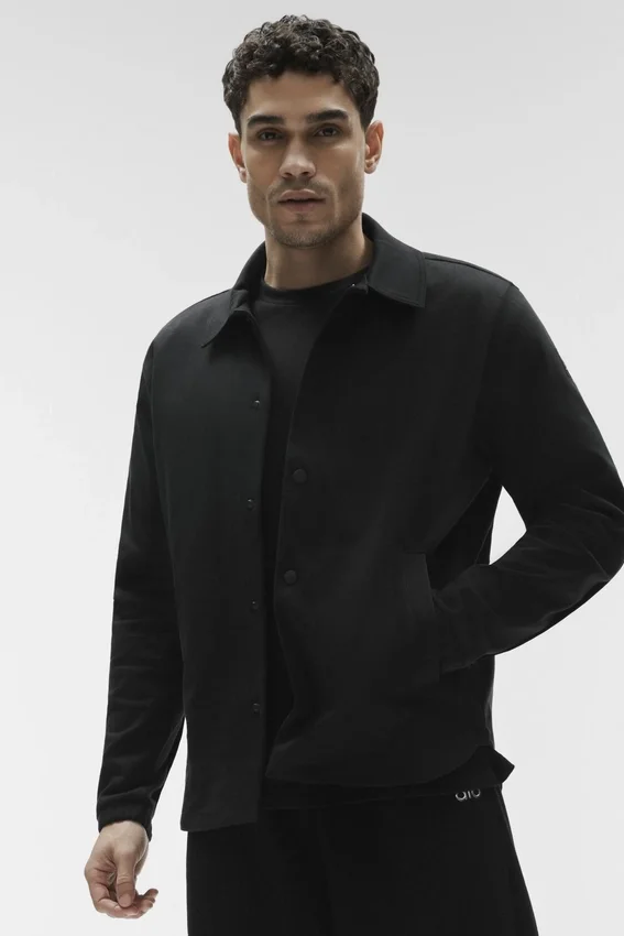 Edition Sueded Jacke – Schwarz
