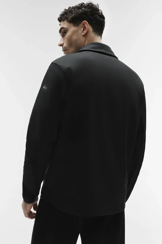 Edition Sueded Jacke – Schwarz