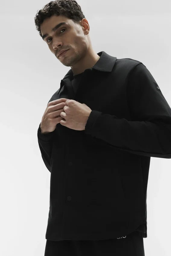 Edition Sueded Jacke – Schwarz