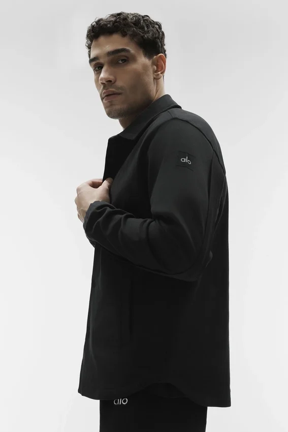 Edition Sueded Jacke – Schwarz