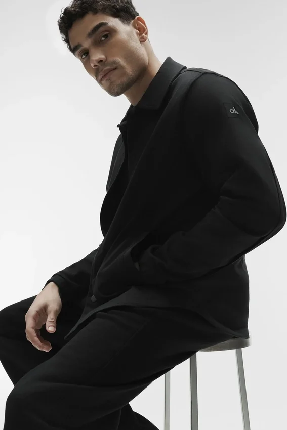 Edition Sueded Jacke – Schwarz