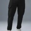Edition Sueded Jogger – Schwarz