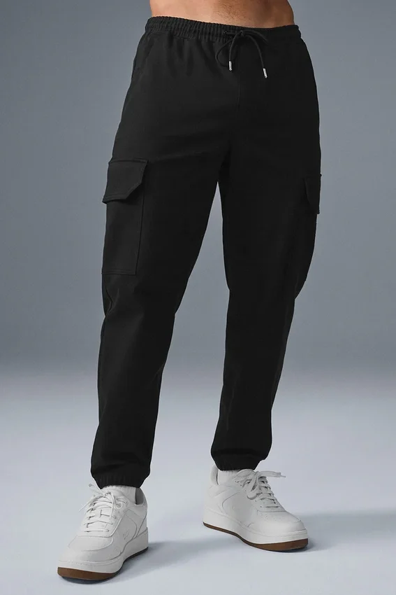 Edition Sueded Jogger – Schwarz