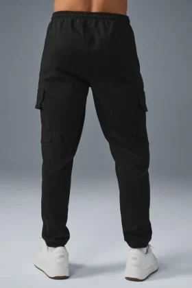 Edition Sueded Jogger – Schwarz