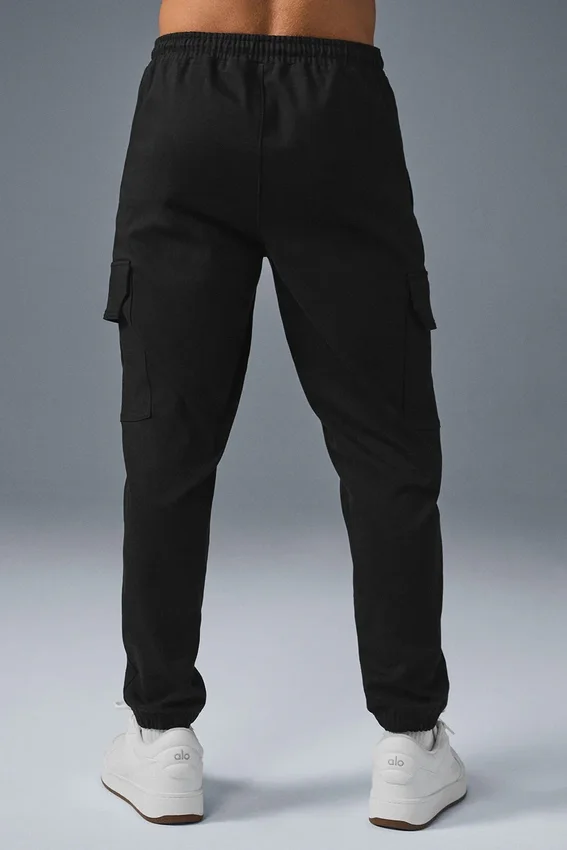 Edition Sueded Jogger – Schwarz