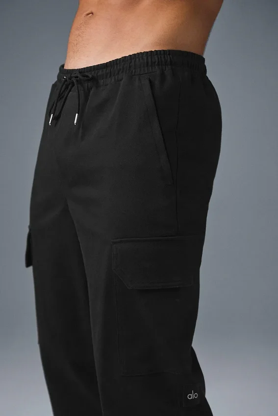 Edition Sueded Jogger – Schwarz