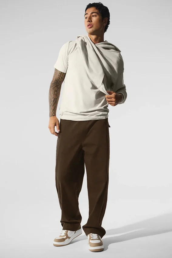 Edition Sueded Straight Leg Hose – Espresso