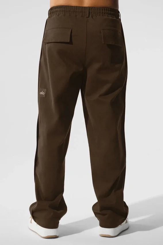 Edition Sueded Straight Leg Hose – Espresso