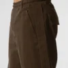 Edition Sueded Straight Leg Hose – Espresso