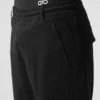 Edition Sueded Straight Leg Hose – Schwarz
