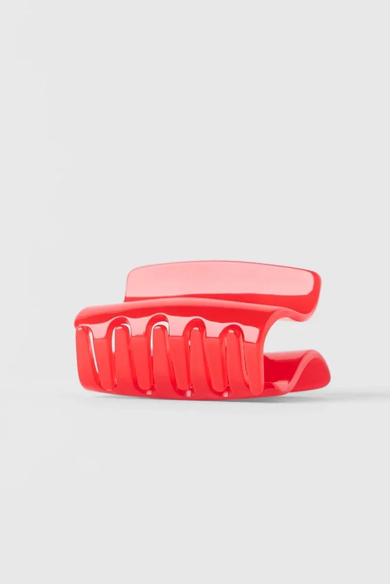 Effortless Claw Clip (2er-Pack) – Leuchtend Rot