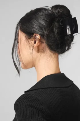Effortless Claw Clip (2er-Pack) – Schwarz