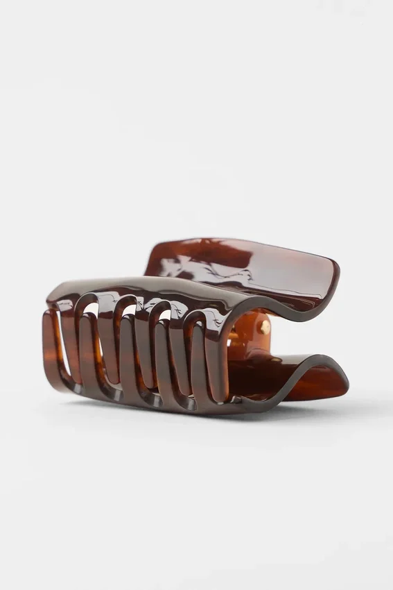 Effortless Claw Clip – Braun-Schildpatt