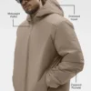 Elemental Full-Zip-Jacke – Gravel