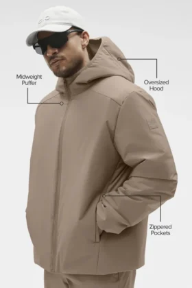 Elemental Full-Zip-Jacke – Gravel
