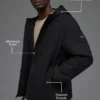 Elemental Full-Zip-Jacke – Schwarz