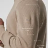Elevate Waffle Langarmshirt – Gravel