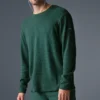 Elevate Waffle Langarmshirt – Winter Ivy