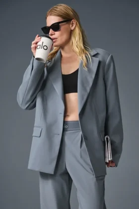 Erstklassiger Blazer – Stahlgrau