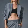 Erstklassiger Blazer – Stahlgrau
