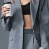 Erstklassiger Blazer – Stahlgrau