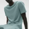 Essential Kurzarmshirt für den Street-Stil – Desert Sage