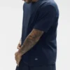 Essential Kurzarmshirt für den Street-Stil – Navy