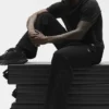 Essential Kurzarmshirt für den Street-Stil – Schwarz