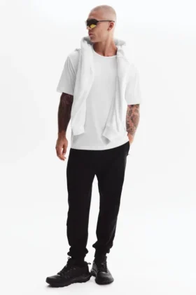 Essential Kurzarmshirt für den Street-Stil – Weiß