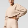 Extreme Cropped Pullover – Macadamia