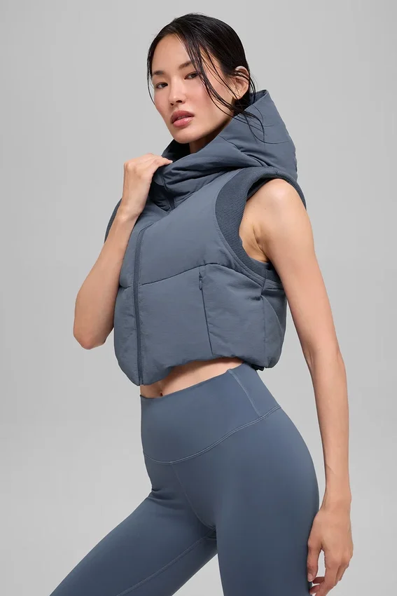 Fast Lane Daunenweste – Bluestone