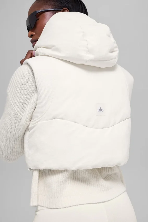 Fast Lane Daunenweste – Ivory
