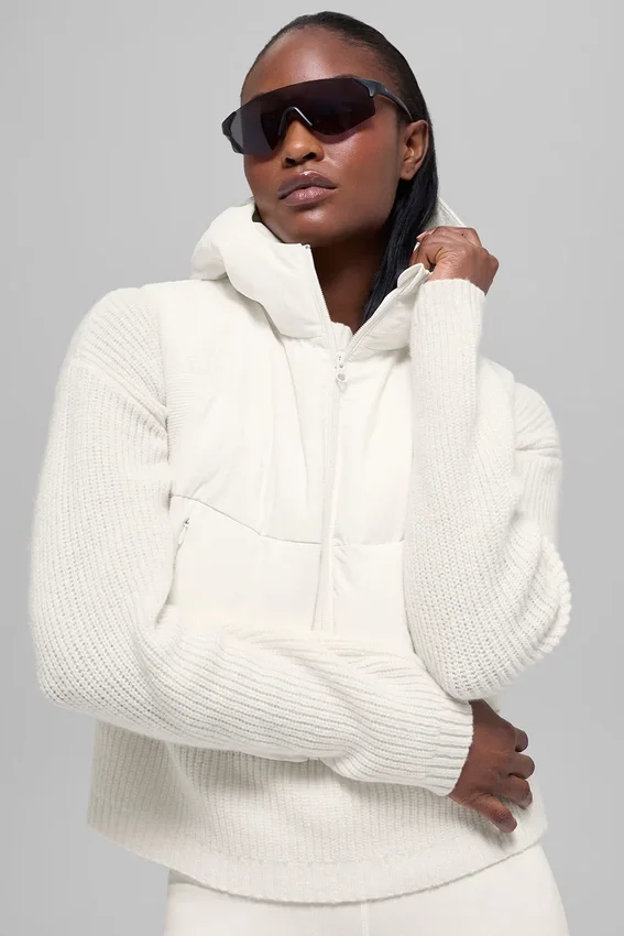Fast Lane Daunenweste – Ivory