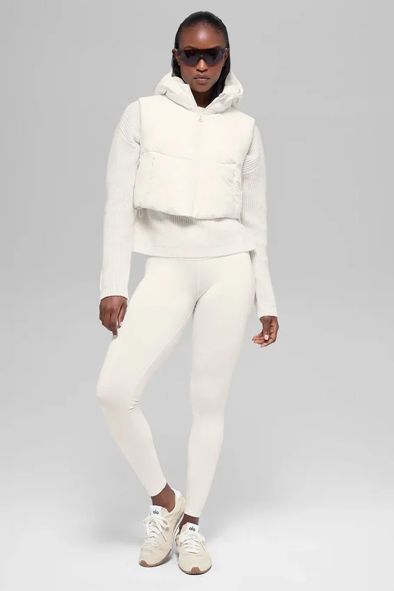 Fast Lane Daunenweste – Ivory
