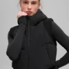 Fast Lane Puffer-Weste – Schwarz