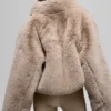 Faux Fur Allure Jacke – Oat