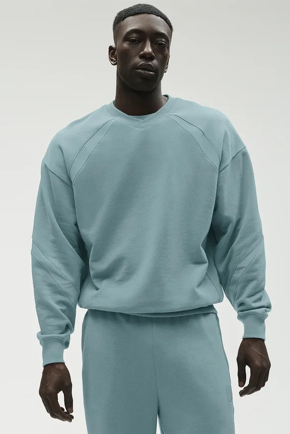 Field Sweatshirt mit Rundhalsausschnitt – Desert Sage