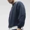 Field Sweatshirt mit Rundhalsausschnitt – Navy