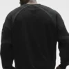 Field Sweatshirt mit Rundhalsausschnitt – Schwarz