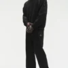 Field Sweatshirt mit Rundhalsausschnitt – Schwarz