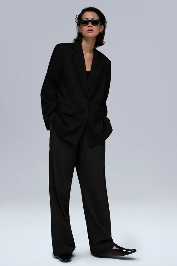 First-Class-Blazer – Schwarz