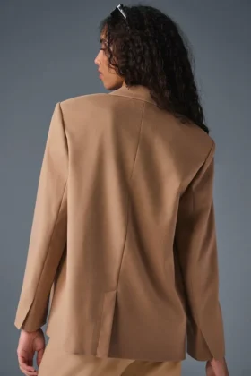 First-Class-Blazer – Toasted Almond